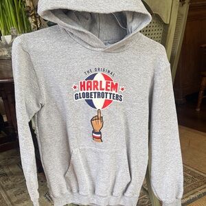 Gray Harlem Globetrotters Hoodie